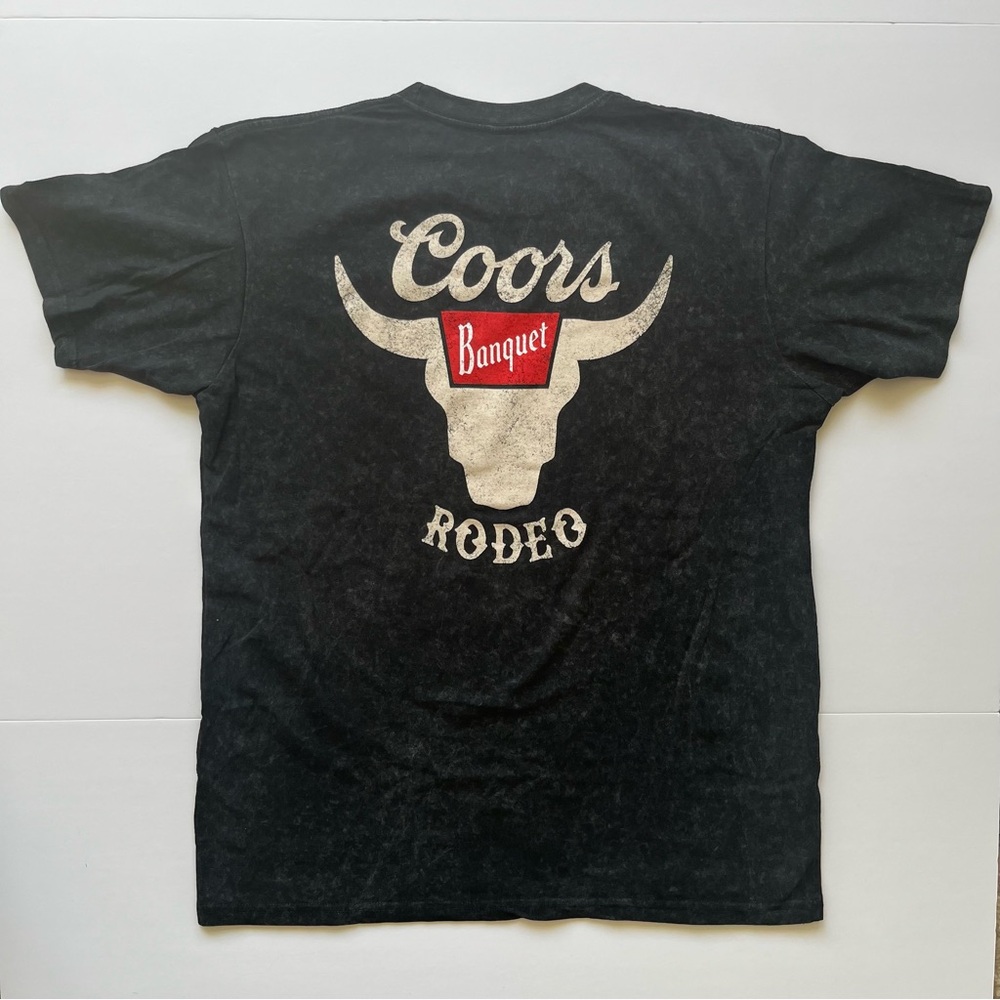 Coors Banquet Black Rodeo T-Shirt